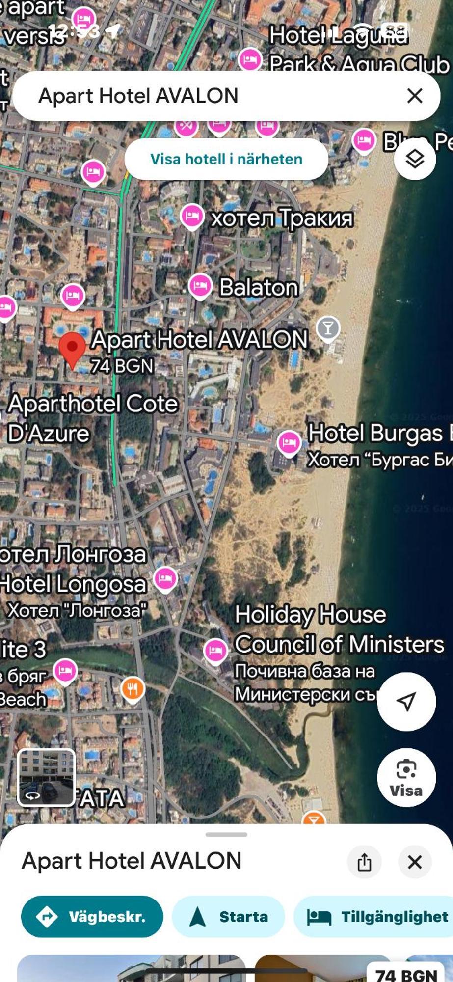 Avalon, Apartment C102 Sunny Beach Eksteriør billede